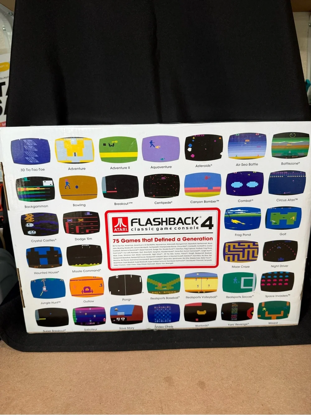 Atari Flashback 4: 40th Anniversary Special Edition Console w/75 Built In Games
